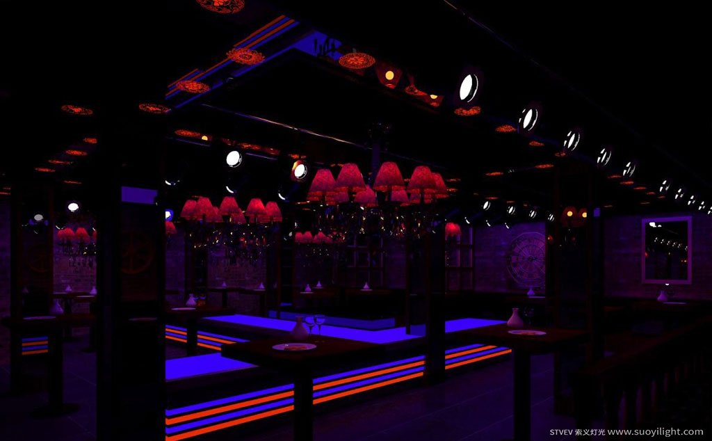 Saudi-ArabiaComprehensive Solution of Entertainment Lighting System in House Dj Club