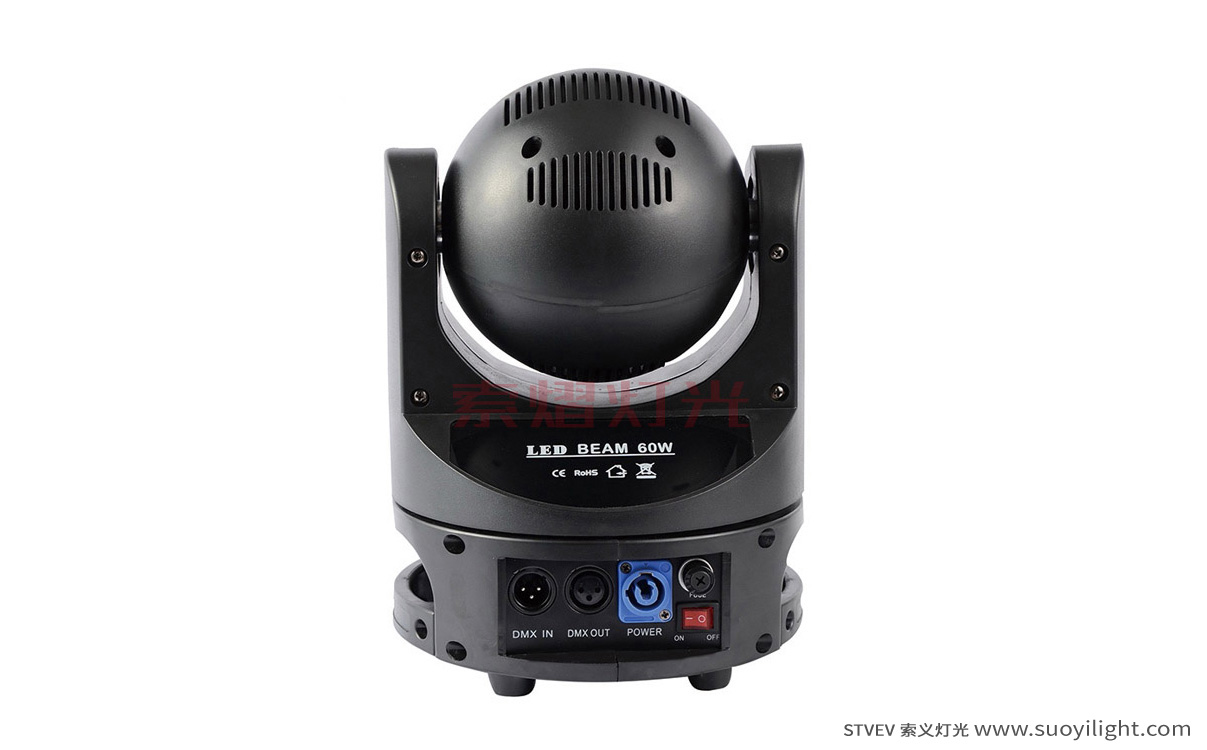 Saudi-Arabia60W Mini Moving Head LightFactory