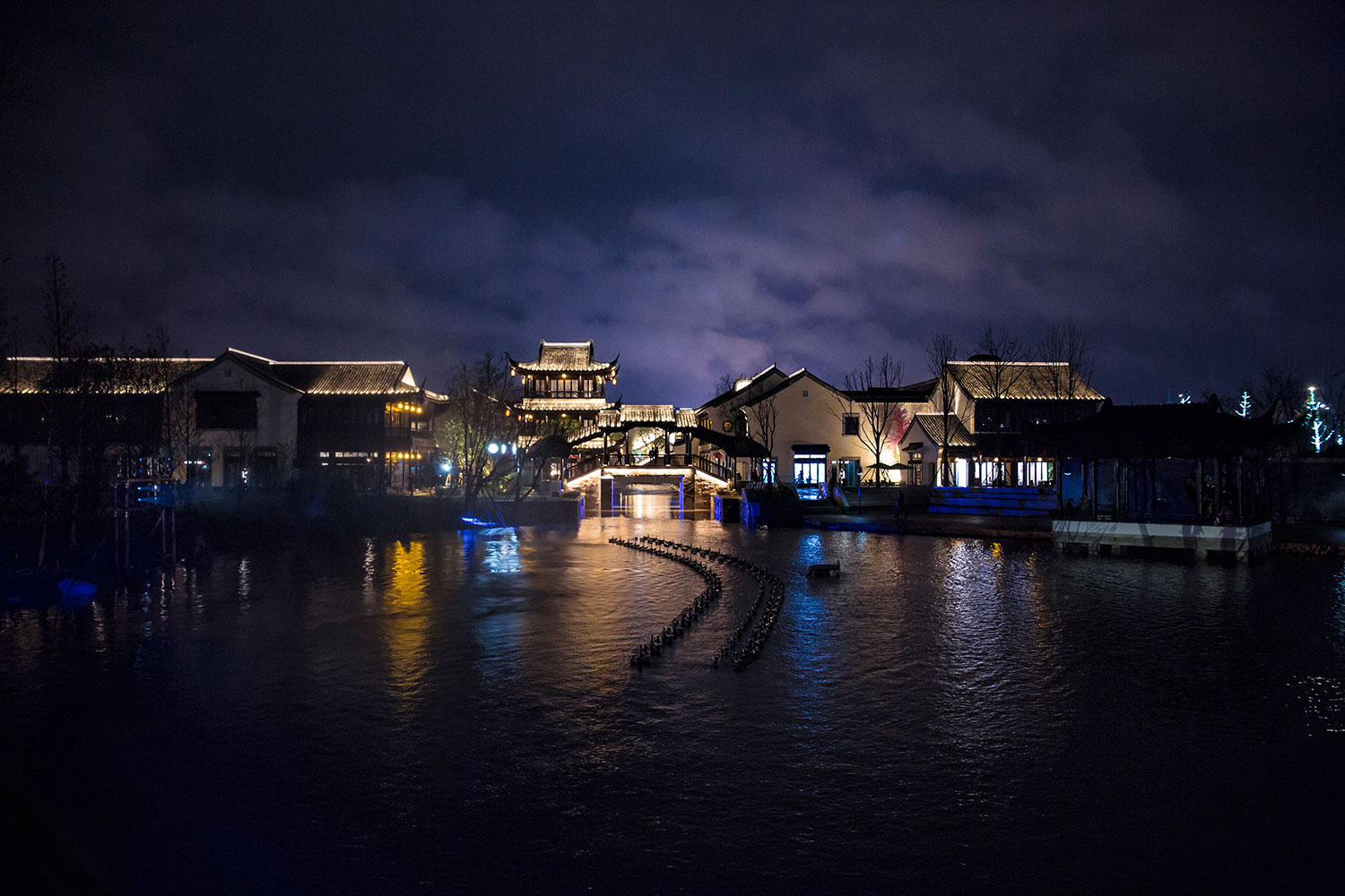 Saudi-Arabia新西塘水街亮化方案